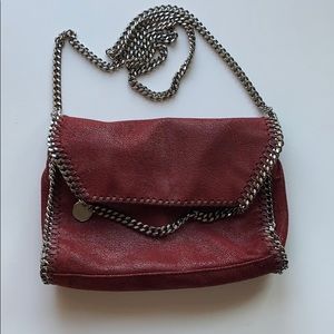 Stella McCartney Falabella in burgundy